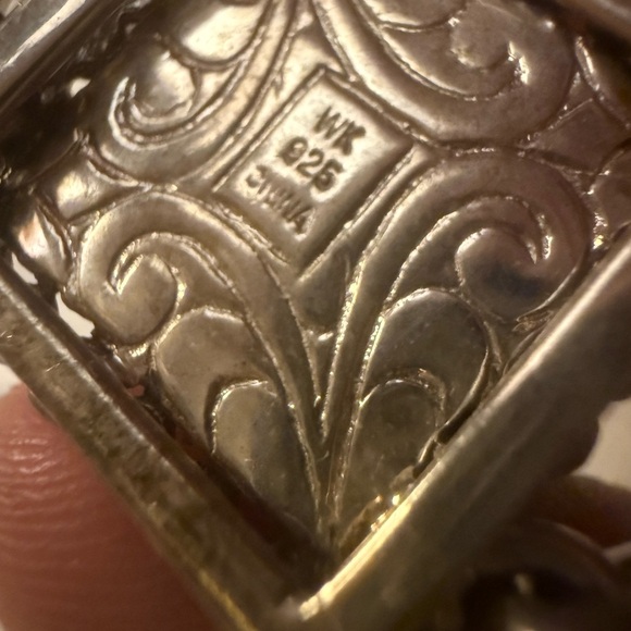 Vintage Whitney Kelly Elegant 925 sterling silver, with multi-stones. - Picture 10 of 11